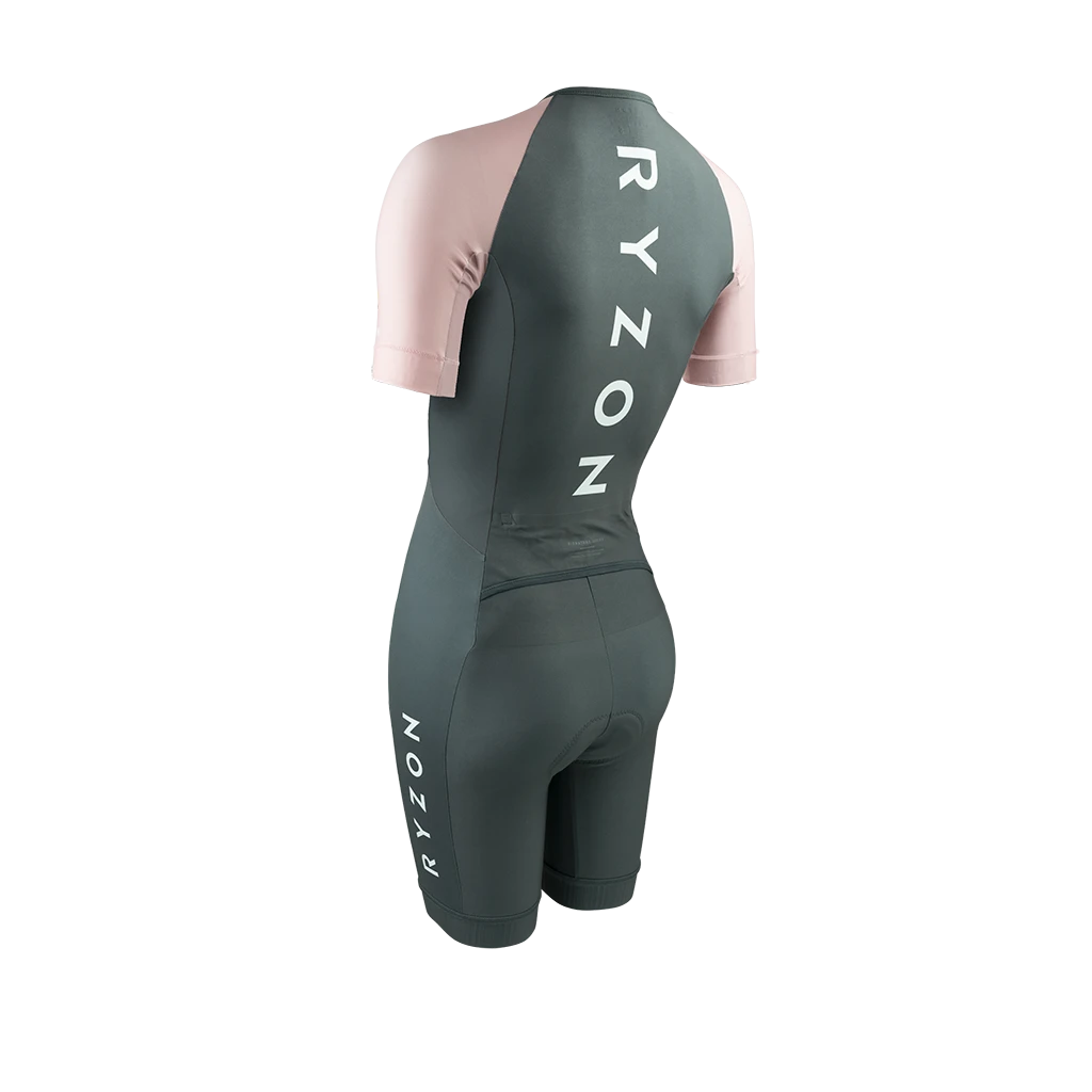 Ryzon Signature Sleeve Tri Suit Women Triathlon 4 Ryzon Signature Sleeve Tri Suit Women Triathlon