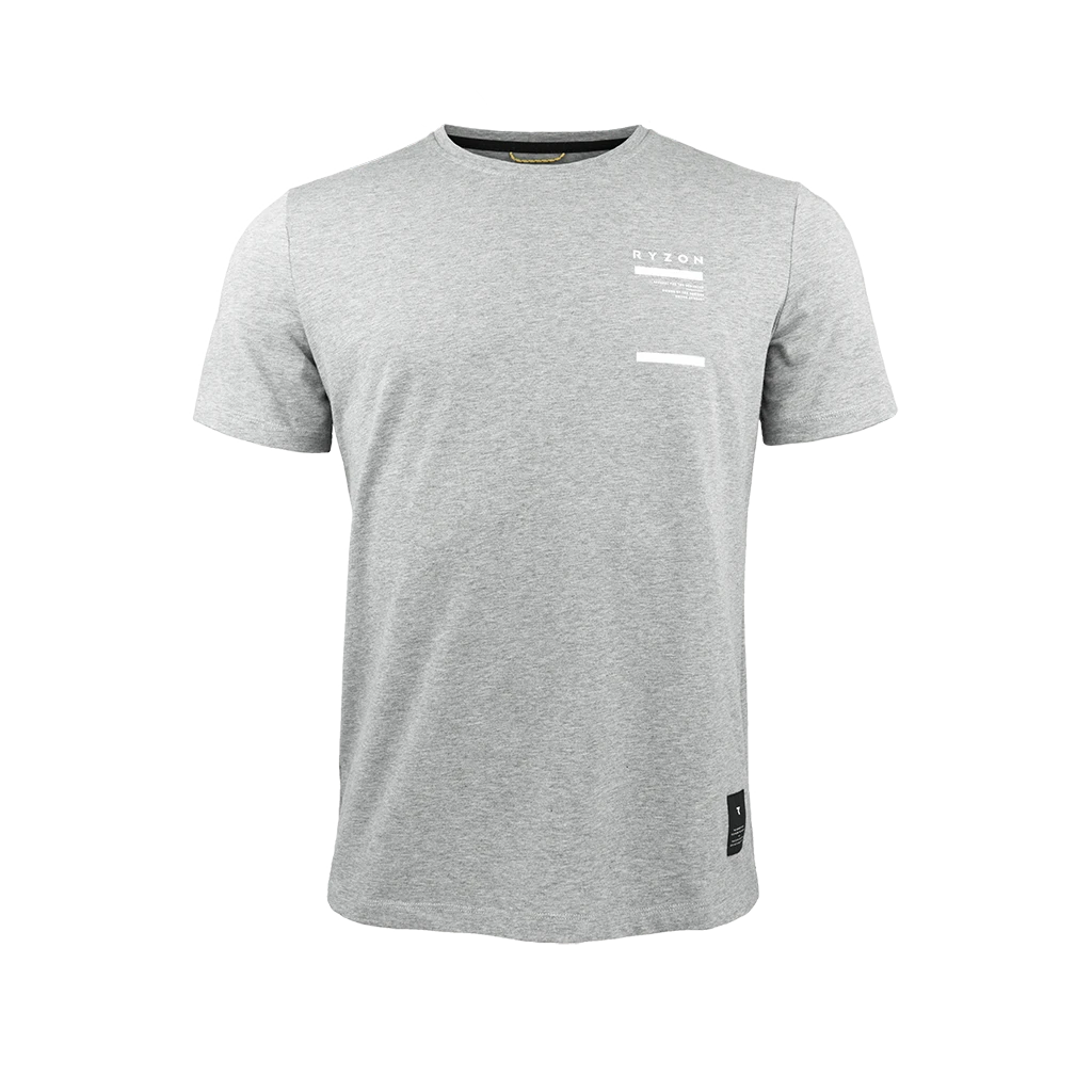 Ryzon Casual Recharged Escape Organic Tee Men "Logo Profile" 3 Ryzon Casual Recharged Escape Organic Tee Men "Logo Profile"