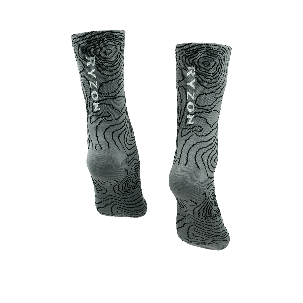 Ryzon Cycling Trace Performance Socks "Contour" 4 Ryzon Cycling Trace Performance Socks "Contour"