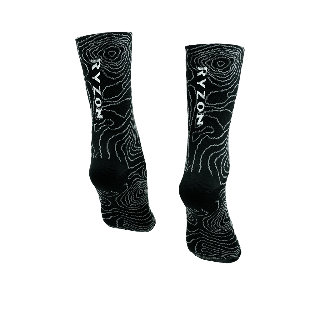 Ryzon Cycling Trace Performance Socks "Contour" 6 Ryzon Cycling Trace Performance Socks "Contour"