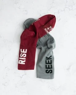 Ryzon Trace Performance Socks "Seek & Rise" Cycling 37 Ryzon Trace Performance Socks